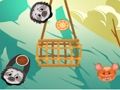 Игра Прашки до кошницата  онлајн
