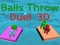 Игра Дуел за фрлање топки 3D  онлајн