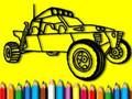 Игра Назад на училиште: Книга за боење на рели автомобили  онлајн