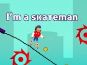 Игра Јас сум скејтмен  онлајн