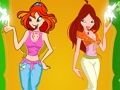 Игра Блум и Флора се облекуваат  онлајн