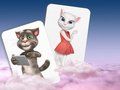 Игра Натпревар со мемориска картичка My Talking Tom  онлајн