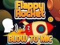 Игра Flappy ракета со дување онлајн Игра Flappy ракета со дување онлајн