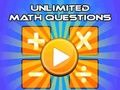 Игра Неограничени математички прашања  онлајн