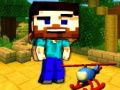 Игра Авантура со хеликоптер Mineblock  онлајн