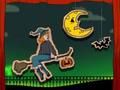 Игра Ноќта на вештерките Вештерка мува  онлајн