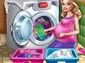 Игра Мајка пере облека онлајн Игра Мајка пере облека онлајн