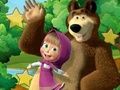 Игра Малото девојче и мечката скриени ѕвезди  онлајн