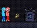 Игра Црвено и сино јаже Stickman  онлајн