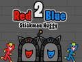 Игра Црвено и сино Stickman Huggy 2  онлајн