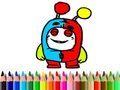 Игра Назад на училиште: Книга за боење OddBods  онлајн