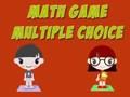 Игра Математичка игра со повеќекратен избор  онлајн