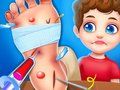 Игра Доктор за нозе Про онлајн