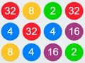 Игра 2-4-8 поврзуваат идентични броеви  онлајн