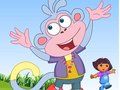 Игра Облечи мајмунски чизми  онлајн