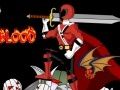 Игра Power Rangers Самурај Ноќта на вештерките крв  онлајн