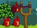 Игра Лути птици против свињи  онлајн