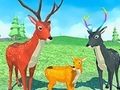 Игра Животинско семејство на симулатор на елени  онлајн