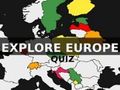 Игра Квиз за локација на европските земји  онлајн