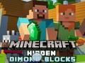 Игра Скриени дијамантски блокови на Minecraft  онлајн