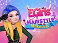 Игра Преуредување на фризури на Egirls  онлајн