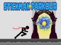 Игра Стикмен Паркур  онлајн