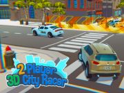Игра 3D Градски тркач со 2 играчи  онлајн
