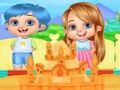 Игра Игри за грижа за забава на бејбиситерка  онлајн