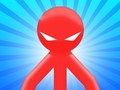 Игра Црвениот Стикмен против Училиштето за чудовишта  онлајн