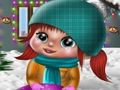 Игра Бебе Зимски Облечи  онлајн