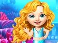 Игра Слатко бебе сирена живот  онлајн