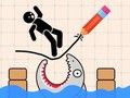 Игра Нацртајте и зачувајте Stickman  онлајн
