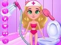Игра Виолетова кукла Мојот виртуелен дом  онлајн