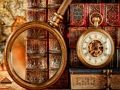 Игра Бегство од антички ѕиден часовник  онлајн
