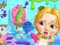 Игра Слатко бебешко чистење на хотелот  онлајн