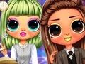 Игра Зимски облеки за темна академија на BFFs  онлајн
