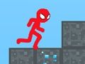 Игра Stickman Blockworld Parkour 2 онлајн