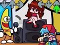 Игра Петочна вечер Funkin' VS Танцување банана: лопатка за мозочна игра  онлајн