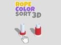 Игра Сортирање на боја на јаже 3D  онлајн