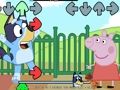 Игра FNF: Блуи VS Пепа прасе  онлајн