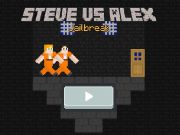 Игра Стив против Алекс Џејлбрејк  онлајн