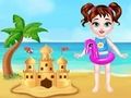 Игра Бебе Тејлор на плажа патување  онлајн