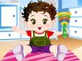 Игра Слатко бебе Облечи  онлајн