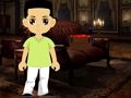 Игра Бегство на момчето од вампирска куќа  онлајн