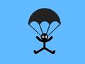 Игра Слетување Stickman  онлајн