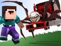 Игра Noob vs пајак воз  онлајн