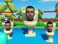 Игра Боксер и Скибиди  онлајн