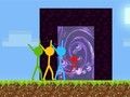 Игра Хоп трикови на Stickman Bunny  онлајн