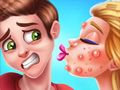 Игра Малиот доктор за кожа  онлајн