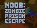 Игра Noob: зомби бегство од затвор  онлајн